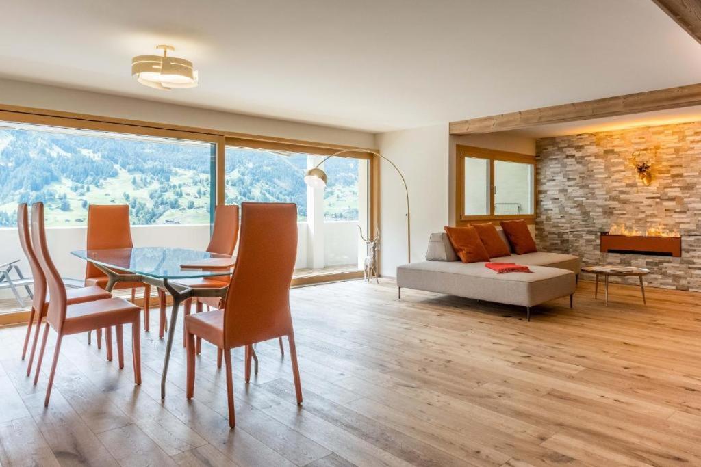 Eiger Panoramica - Aare Jungfrau Ag Leilighet Grindelwald Eksteriør bilde